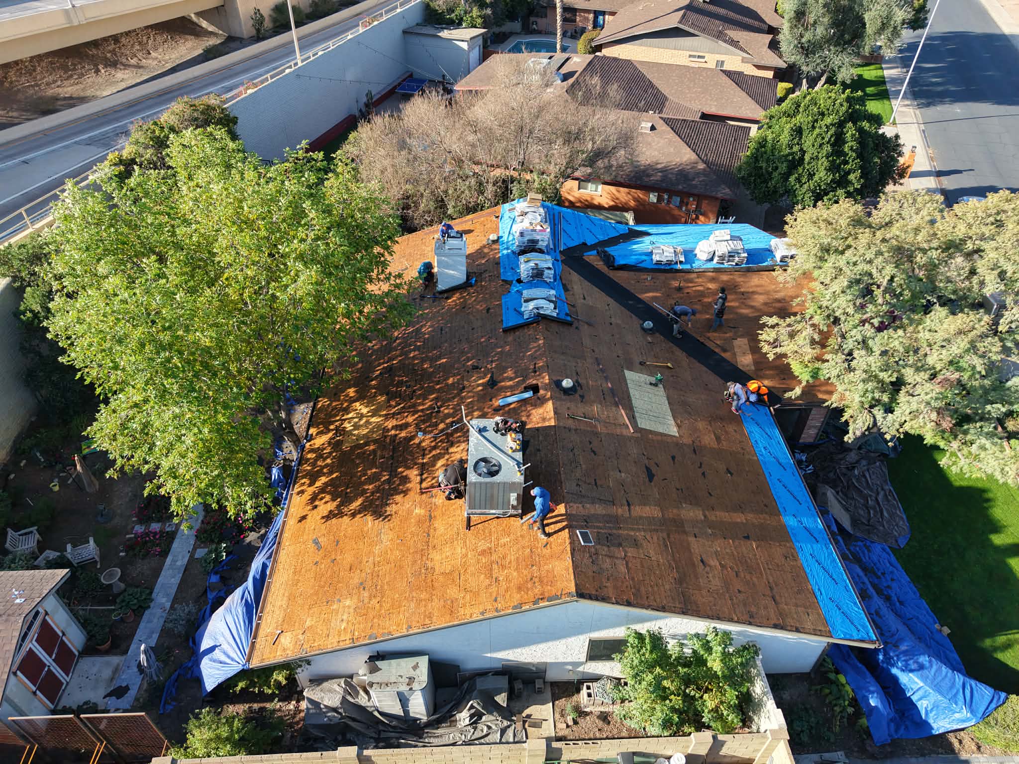 Residential roofing experience