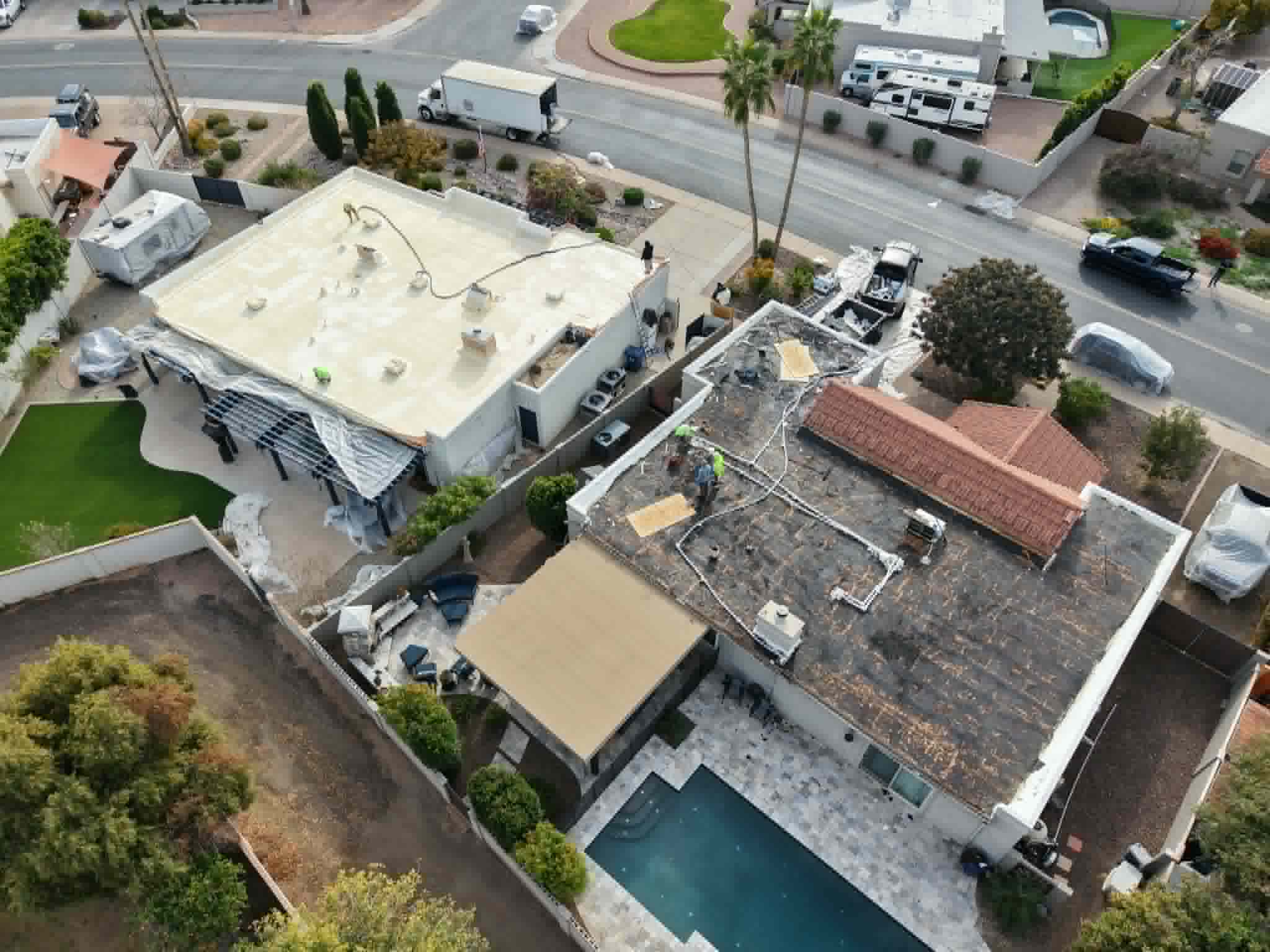 Storm damage roof inspection Arizona