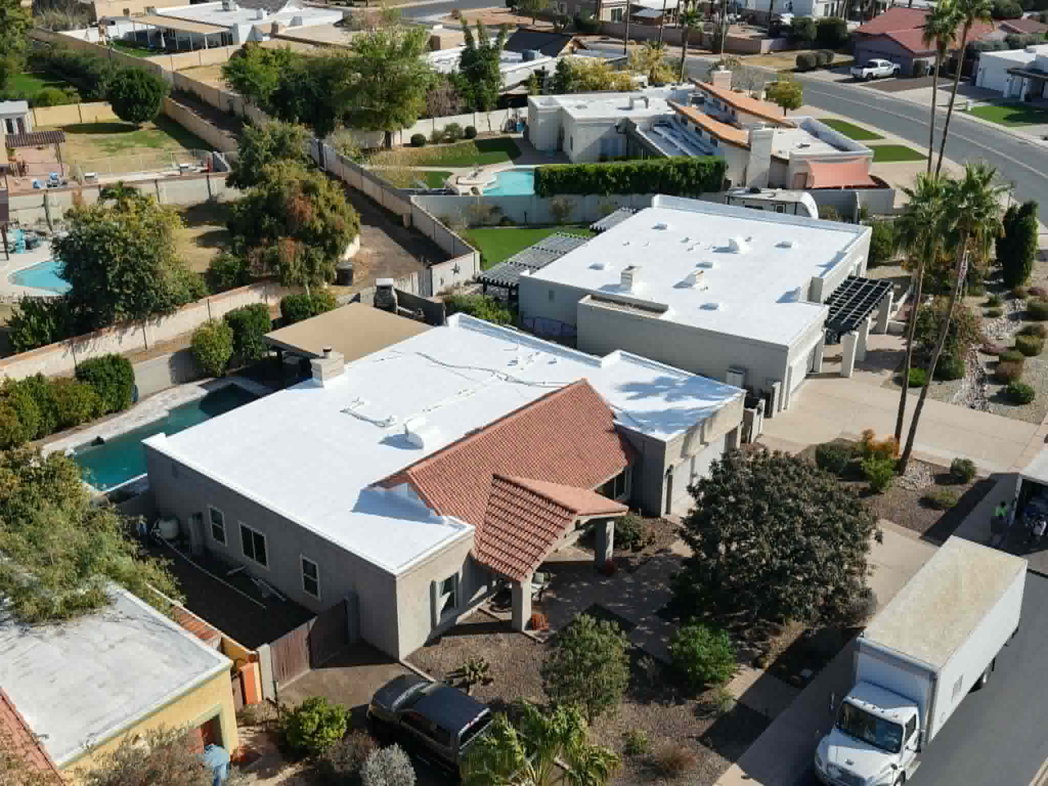 Roof installation process